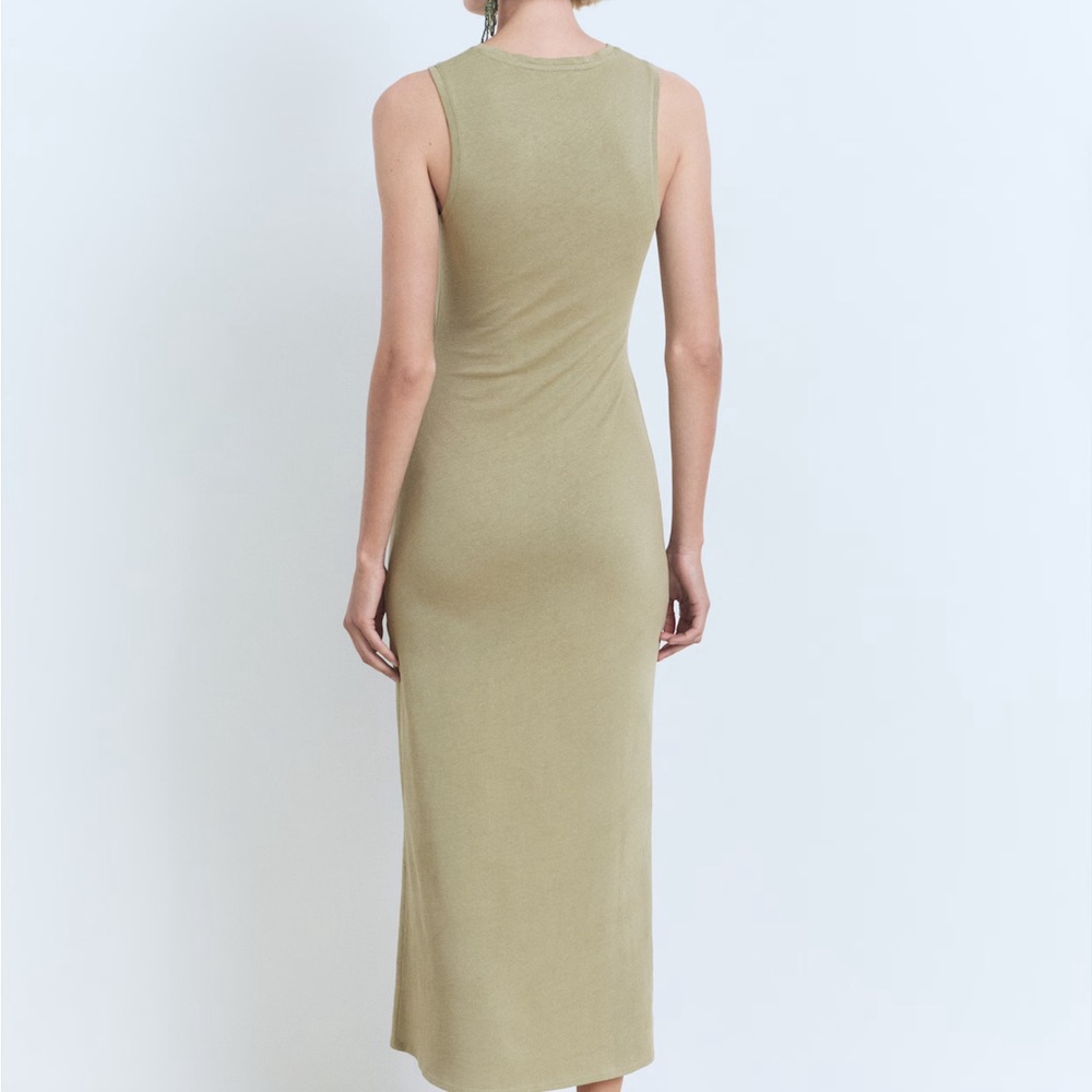 Mango Dress with Knot Detail - Picture 2 of 9